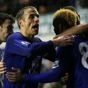 Soccer - Barclays Premier League - Everton v Blackpool - Goodison Park Soccer - Barclays Premier League - Everton v Blackpool - Goodison Park