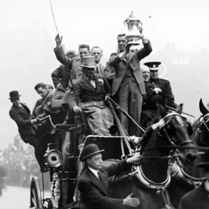 Soccer - FA Cup - Everton Winners Parade - Liverpool - 1933