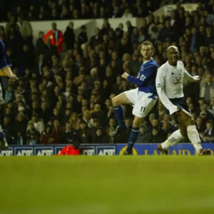 Season 04-05 Jigsaw Puzzle Collection: Spurs 5 Everton 2 01-01-05