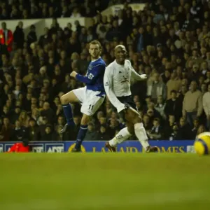 Spurs Thrilling 5-2 Victory Over Everton: A Memorable Moment from the 2004-05 Season Spurs Thrilling 5-2 Victory Over Everton: A Memorable Moment from the 2004-05 Season