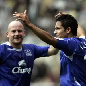 St James Park - 24 / 9 / 06 Tim Cahill - Everton celebrates his goal for 1-1 St James Park - 24 / 9 / 06 Tim Cahill - Everton celebrates his goal for 1-1