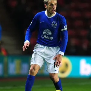 Stalemate at St. Mary's: Everton Holds Southampton Scoreless (0-0), Phil Neville, January 21, 2013 Stalemate at St. Mary's: Everton Holds Southampton Scoreless (0-0), Phil Neville, January 21, 2013
