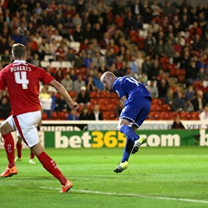 Steven Naismith Scores Everton's Second Goal vs. Barnsley in Capital One Cup