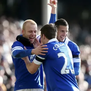 Print of Steven Naismith's Goal: Everton FA Cup Fifth Round Print of Steven Naismith's Goal: Everton FA Cup Fifth Round