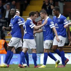 Print of Steven Naismith's Hat-Trick Goal Celebration Print of Steven Naismith's Hat-Trick Goal Celebration