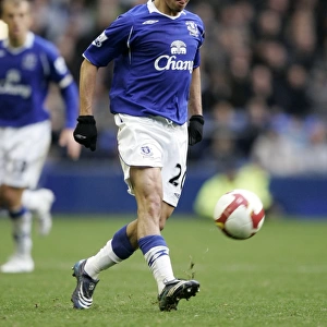 Steven Pienaar in Action for Everton, 2008-09 Season