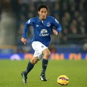 Steven Pienaar Print - Everton vs Hull City at Goodison Park Steven Pienaar Print - Everton vs Hull City at Goodison Park