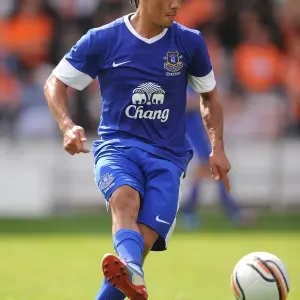 Steven Pienaar Honors Keith Southern at Everton Testimonial, Bloomfield Road Steven Pienaar Honors Keith Southern at Everton Testimonial, Bloomfield Road