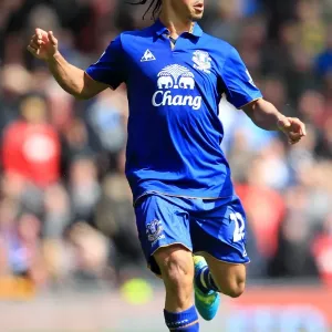 Steven Pienaar at Old Trafford: Everton vs Manchester United, Barclays Premier League (22 April 2012) Steven Pienaar at Old Trafford: Everton vs Manchester United, Barclays Premier League (22 April 2012)