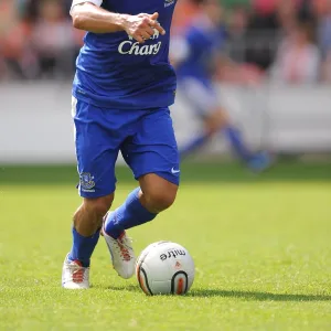 Pre-Season Friendlies Collection: Keith Southern Testimonial - Blackpool v Everton - Bloomfield Road