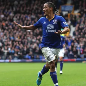 Steven Pienaar's Double: Everton's Second Goal vs. Sunderland (09.04.2012, Goodison Park) Steven Pienaar's Double: Everton's Second Goal vs. Sunderland (09.04.2012, Goodison Park)