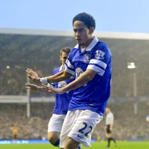 Steven Pienaar's Double: Everton's Triumph Over Hull City in the Barclays Premier League (19-10-2013) Steven Pienaar's Double: Everton's Triumph Over Hull City in the Barclays Premier League (19-10-2013)