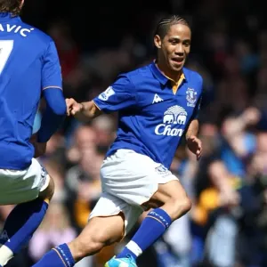 Steven Pienaar's Thriller: Everton's Game-Winning Goal vs. Newcastle United (May 13, 2012, Goodison Park)