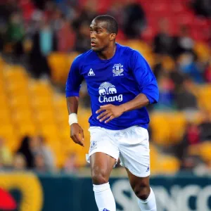 Sylvain Distin in Action: Everton FC vs Brisbane Roar - Pre-Season Friendly at Suncorp Stadium Sylvain Distin in Action: Everton FC vs Brisbane Roar - Pre-Season Friendly at Suncorp Stadium