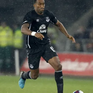 Sylvain Distin in Action Print Sylvain Distin in Action Print