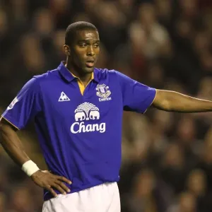 Sylvain Distin at Anfield: Everton's Defiant Stand against Liverpool (13 March 2012), Barclays Premier League Sylvain Distin at Anfield: Everton's Defiant Stand against Liverpool (13 March 2012), Barclays Premier League