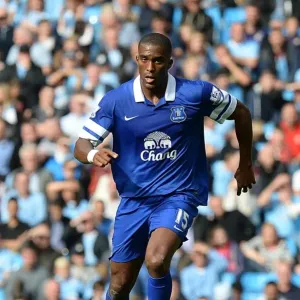 Sylvain Distin at Etihad Stadium: Everton's Defensive Battle Against Manchester City (5-10-2013) Sylvain Distin at Etihad Stadium: Everton's Defensive Battle Against Manchester City (5-10-2013)