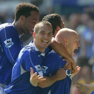 Andy Johnson Print - Everton FC Team Celebration Andy Johnson Print - Everton FC Team Celebration