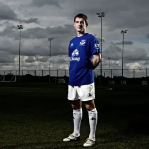 Tenacious Defender: Leighton Baines of Everton Football Club Tenacious Defender: Leighton Baines of Everton Football Club