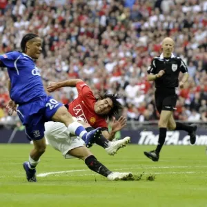 Tevez Threatens: Everton vs Manchester United FA Cup Semi-Final - A Stunning Showdown at Wembley Tevez Threatens: Everton vs Manchester United FA Cup Semi-Final - A Stunning Showdown at Wembley