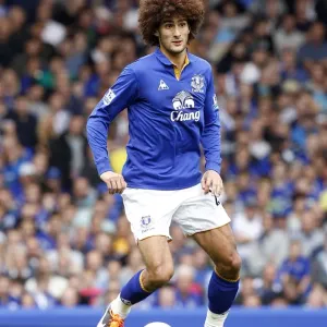Thunderous Performance: Marouane Fellaini's Unforgettable Game at Goodison Park - Everton vs Aston Villa (September 10, 2011)
