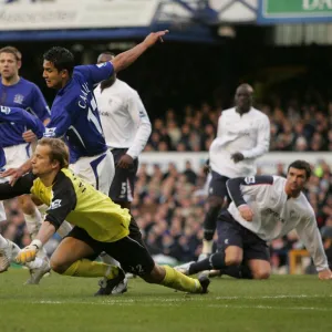 Season 05-06 Poster Print Collection: Everton vs Bolton