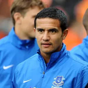 Tim Cahill in Action: Everton's Pre-Season Thriller at Tannadice Park Against Dundee United