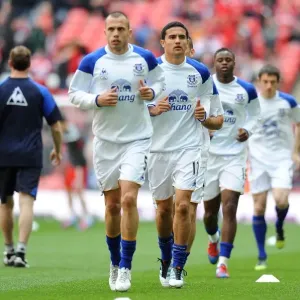 Tim Cahill and Everton Team-mates Print Tim Cahill and Everton Team-mates Print