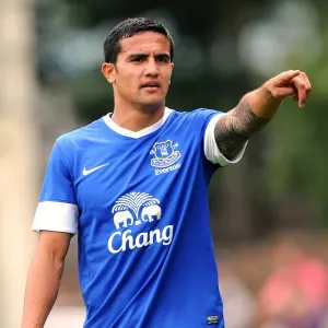 Tim Cahill at Fir Park: Everton's Pre-Season Battle Against Motherwell