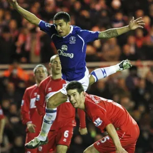 Tim Cahill vs Chris Riggott: A Football Rivalry Unfolds - Everton vs Middlesbrough, 2008 Premier League Tim Cahill vs Chris Riggott: A Football Rivalry Unfolds - Everton vs Middlesbrough, 2008 Premier League