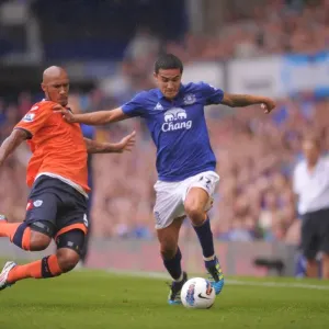 Tim Cahill vs. Fitz Hall: A Battle at Goodison Park (2011) - Everton vs. Queens Park Rangers, Barclays Premier League Tim Cahill vs. Fitz Hall: A Battle at Goodison Park (2011) - Everton vs. Queens Park Rangers, Barclays Premier League