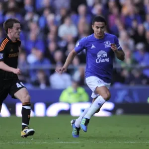 Tim Cahill vs. Josh McEachran: A Battle at Goodison Park - Everton vs. Chelsea, Barclays Premier League (22 May 2011) Tim Cahill vs. Josh McEachran: A Battle at Goodison Park - Everton vs. Chelsea, Barclays Premier League (22 May 2011)