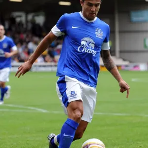 Tim Cahill's Determined Battle: Everton's Pre-Season Victory over Motherwell at Fir Park
