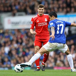 Tim Cahill's Game-Changing Interception: Everton vs. Liverpool - Barclays Premier League at Goodison Park