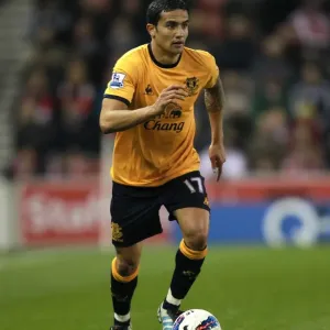 Tim Cahill's Thriller: Everton's Unforgettable Victory Over Stoke City (01 May 2012, Britannia Stadium) Tim Cahill's Thriller: Everton's Unforgettable Victory Over Stoke City (01 May 2012, Britannia Stadium)