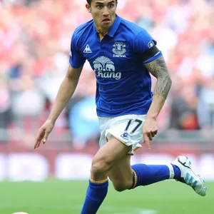 Tim Cahill FA Cup Semi-Final Print at Wembley Stadium Tim Cahill FA Cup Semi-Final Print at Wembley Stadium