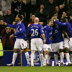 Tim Cahill's Thrilling First Goal: Everton vs. Arsenal, Premier League, Goodison Park, 2007