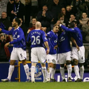 Tim Cahill's Thrilling First Goal: Everton vs. Arsenal, Premier League, Goodison Park, 2007