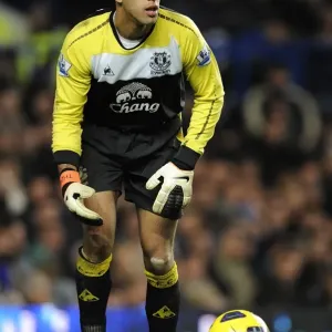 Tim Howard in Action: Chelsea vs. Everton, Barclays Premier League (4 December 2010), Stamford Bridge Tim Howard in Action: Chelsea vs. Everton, Barclays Premier League (4 December 2010), Stamford Bridge