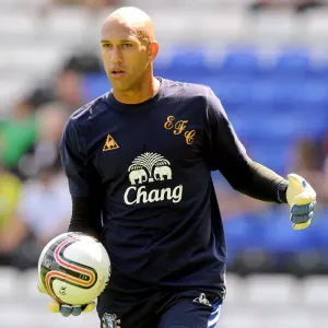 Tim Howard in Action: Everton vs Birmingham City (30 July 2011)