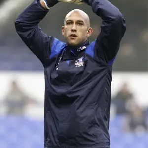 Tim Howard: Everton's Focused Goalkeeper Gears Up for Battle against Wolverhampton Wanderers (BPL, 19 November 2011) Tim Howard: Everton's Focused Goalkeeper Gears Up for Battle against Wolverhampton Wanderers (BPL, 19 November 2011)