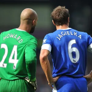 Tim Howard and Phil Jagielka Lead Everton to Victory over West Bromwich Albion at The Hawthorns (01-09-2012) Tim Howard and Phil Jagielka Lead Everton to Victory over West Bromwich Albion at The Hawthorns (01-09-2012)
