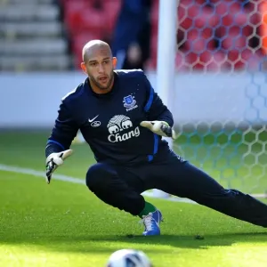 Tim Howard's Determined Showdown: Everton vs. Wigan Athletic at DW Stadium (6-10-2012) Tim Howard's Determined Showdown: Everton vs. Wigan Athletic at DW Stadium (6-10-2012)