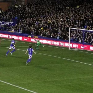 Tim Howard's Epic Save: Everton vs. Arsenal (1-1) - Barclays Premier League, Goodison Park