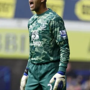 Tim Howard's Heroic Night Print: Everton v Manchester United