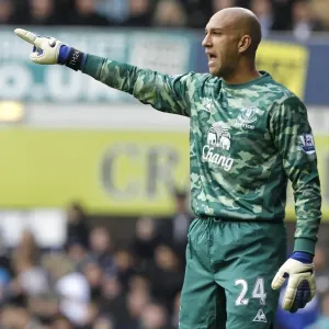 Tim Howard's Heroic Save Print - Everton vs Manchester United
