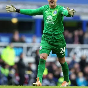 Tim Howard's Triumph: Everton's Epic 3-2 Victory Over Swansea City (BPL 2013-14, Goodison Park) Tim Howard's Triumph: Everton's Epic 3-2 Victory Over Swansea City (BPL 2013-14, Goodison Park)