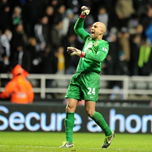 Tim Howard's Triumph: Everton's Thrilling 2-1 Victory at Newcastle United (BPL, 2013)