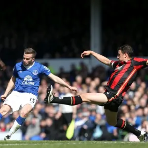 Tom Cleverley's Strike: Everton vs AFC Bournemouth, Premier League, Goodison Park Tom Cleverley's Strike: Everton vs AFC Bournemouth, Premier League, Goodison Park