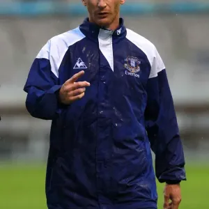 Tony Hibbert in Action for Everton against Bohemians at Dalymount Park (2011) Tony Hibbert in Action for Everton against Bohemians at Dalymount Park (2011)